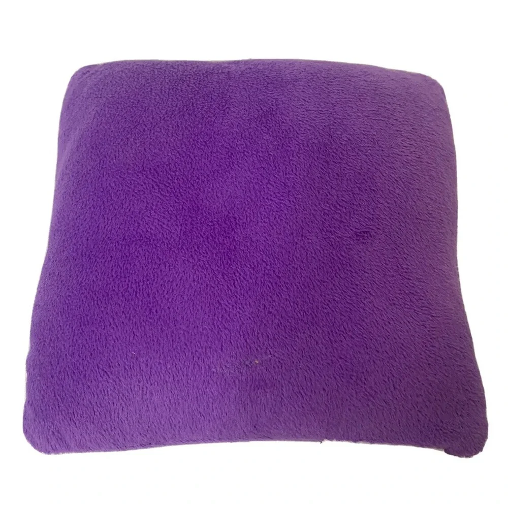 Throw Pillow Personalize R Artsi Purple Pink Girl 8 x 8